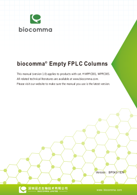 Empty FPLC Columns